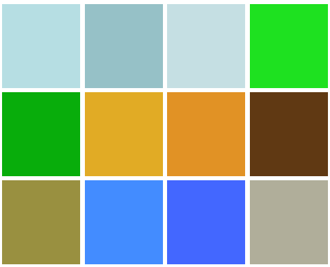 carla colour palette